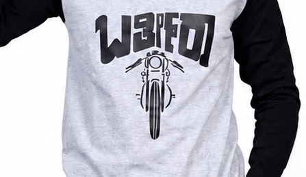 Bike Ride Bartira Kannada printed Raglan Full-sleeves T-shirt