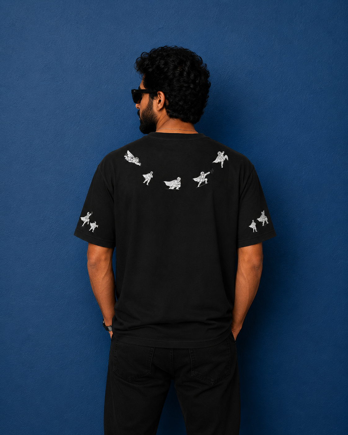 Katha hero printed oversized t-shirt