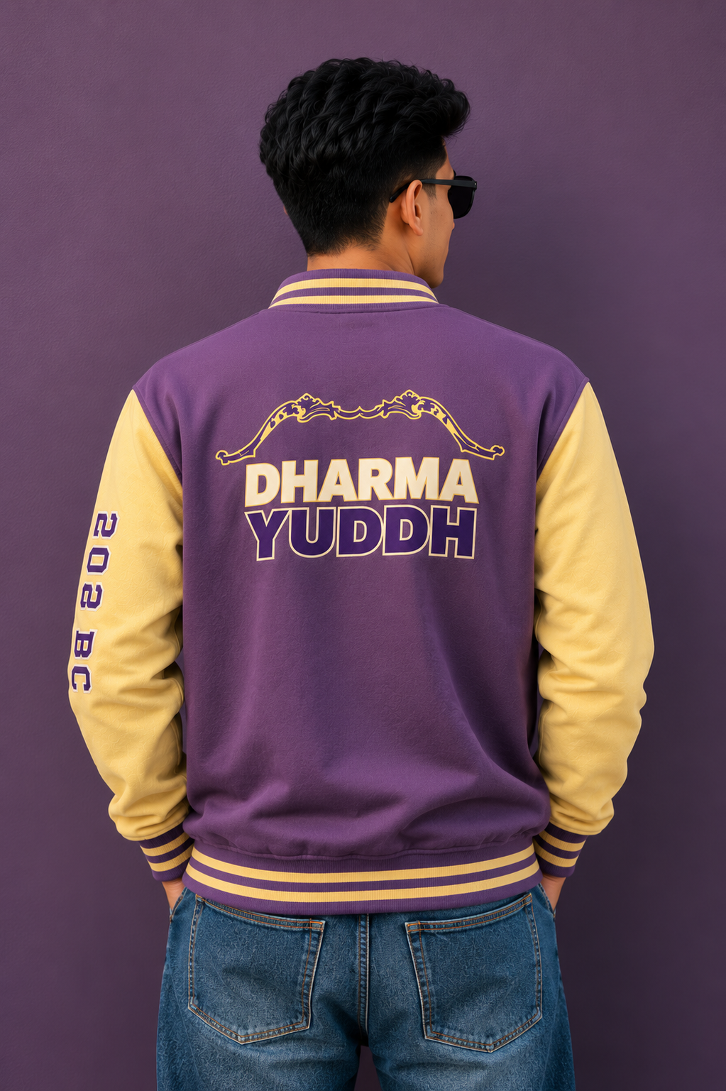 Dharma Yuddha Unisex Varsity Jacket