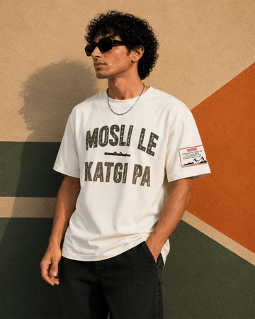 Mosli Le Katgi Pa Puff Printed Oversized T-shirt