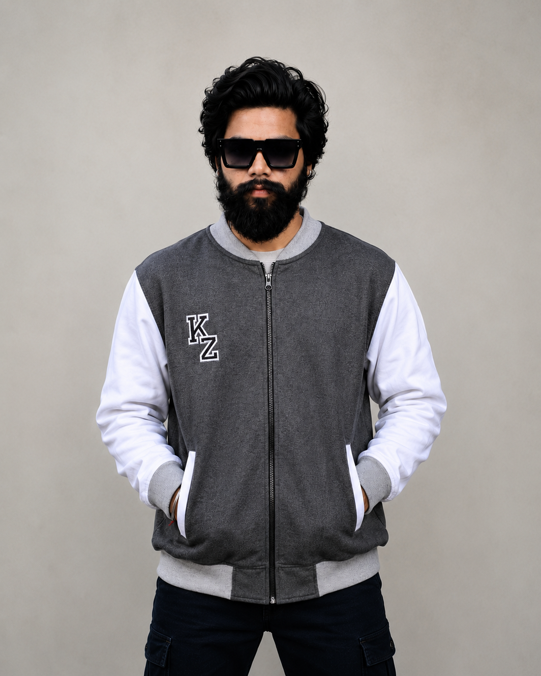 Stories of the Land Zipper Varsity Jacket