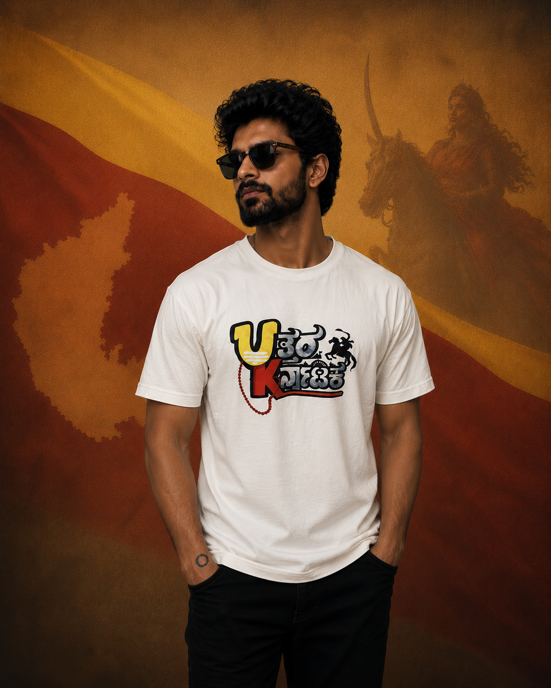 Uttara Karnataka Regular Unisex Printed T-shirt