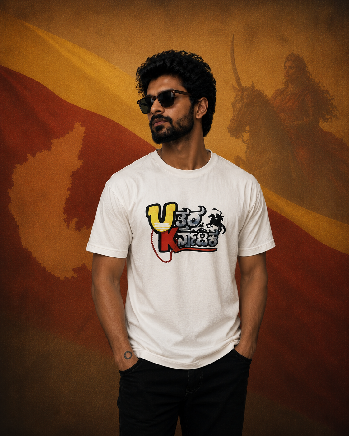 Uttara Karnataka Regular Unisex Printed T-shirt
