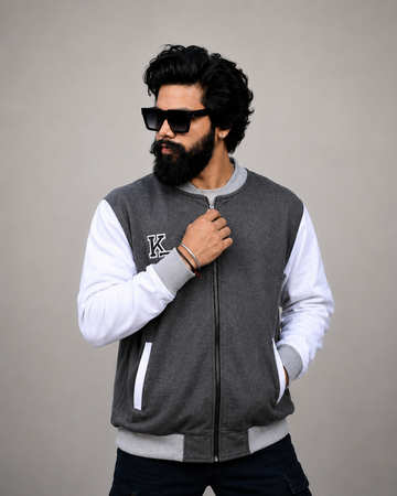 Stories of the Land Zipper Varsity Jacket